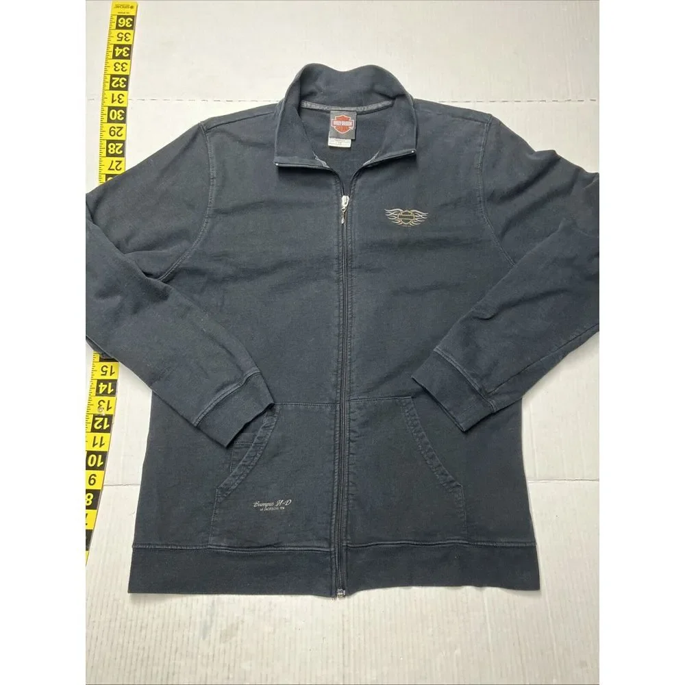 Harley Davidson Full‎ Zip Jacket Bumpus J-D Jackson TN Women's 1X Pockets